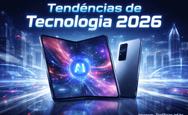 Tendências de Tecnologia 2026: A Era da Simbiose entre IA e Hardware Flexível