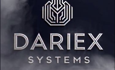 DarieX logo in the website header