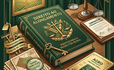 E-book O Direito ao Alongamento: Estratégias para renegociação de dívidas de crédito rural — Dra. Tatiana Gaertner