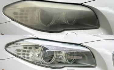 headlight cleaner, headlight polish, headlight restore, mobile headlight restoration LA SFV Van Nuys