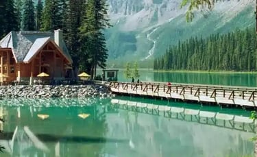 Shuttle service transporting visitors to Yoho National Park and Moraine Lake