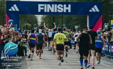 Adidas Manchester Marathon Finish Line