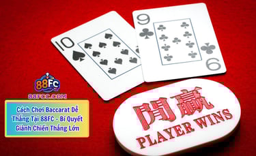 ách Chơi Baccarat Dễ Thắng Tại 88FC