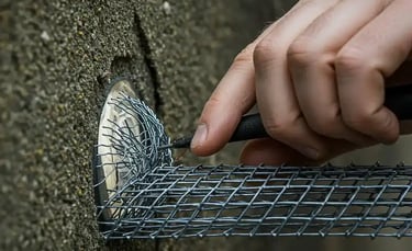 Expert rodent proofing property with steel mesh