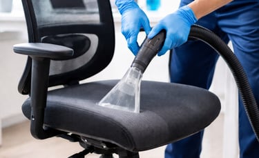Office chair cleaning