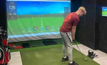 Golf-simulator-screen