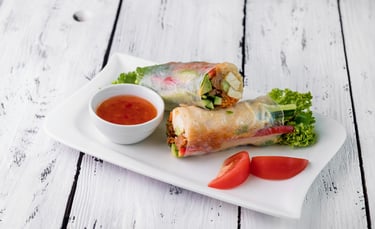 favorite Vietnamese summer rolls
