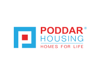 Poddar Housing logo, Homes for Life