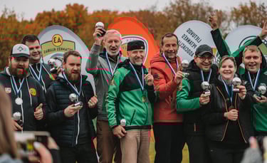 Kauno petankės klubo nariai apdovanojimų ceremonijoje
