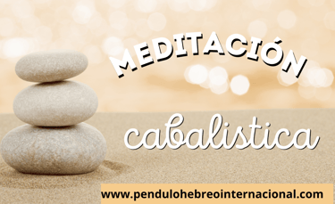 a stack of rocks with the words meditacion de meditacion