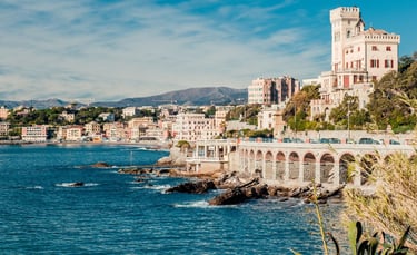 vista panoramica de genova