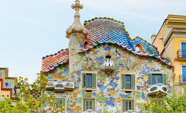 foto da casa Batlo em Barcelona