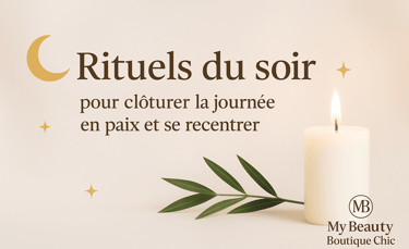 Rituels du soir pour clôturer la journée en paix et se recentrer