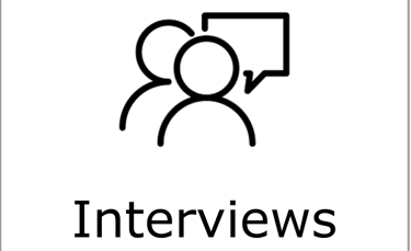 user interviews