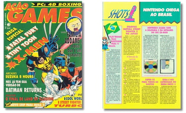 Revista Ação Games edição 033 de Abril de 1993