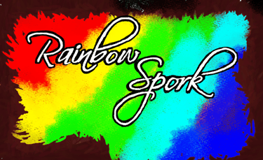 JeffWerx nonbinary Rainbow Spork design