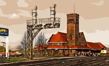 Arrival of Train 82 2776