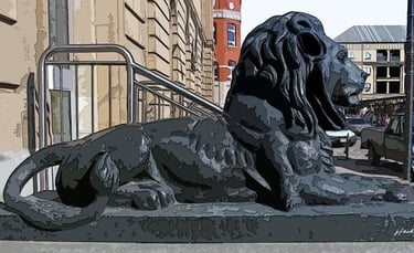 City Hall Lion 4935