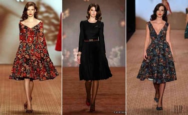 LOOK JANTAR ROMANTICO CLASSICO ESTILO VINTAGE