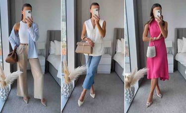 LOOKS CASUAIS ELEGANTES ALMOÇO