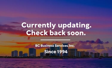 Currently Updating. BC Business Serv