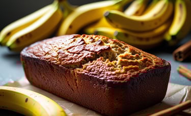 Moist and delicious Banana Bread