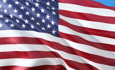 A United States of America flag
