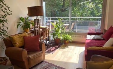 Ostéopathe cabinet Paris 12 - salle d'attente