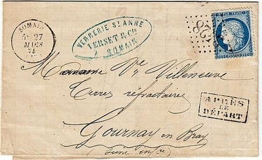 Losange Gros Chiffres 3248 et type 16.