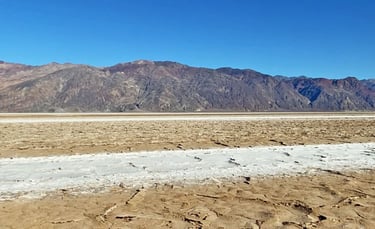 Salt flats, Badwater Basin, Death Valley National Park, California