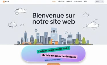 Créer un site web