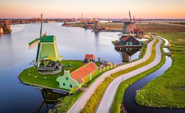 os moinhos, Zaanse Schans