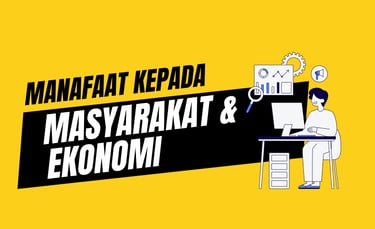 manafaat pemasaran kepada masyarakat dan ekonomi