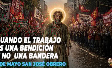 1 de mayo : Cuando el trabajo es bendición y no una bandera
