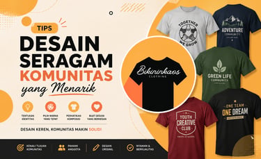 Custom t-shirt design service for community uniforms featuring diverse graphic tees and creative typography.