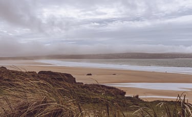 Godrevy beach dunes