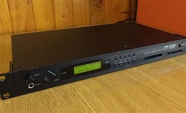 Korg Wavestation SR: Rackmount vector and wave sequencing synthesizer.