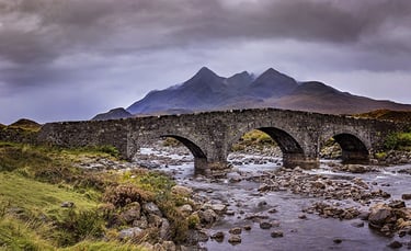 Sligachan old bridge isle of skye photograph