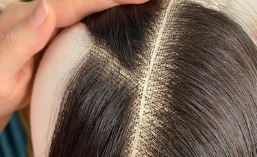 The denser and smaller the knots, the more natural and beautiful the hair looks