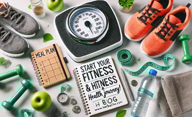 Basic things to start fitness & health journey