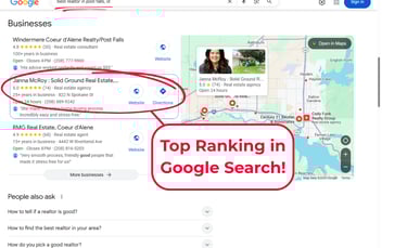 SEO for Property Managers gets you ranking at the top of Google's local map pack