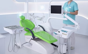 O futuro está aqui: como a IA e o design ergonômico estão revolucionando a cadeira odontológica