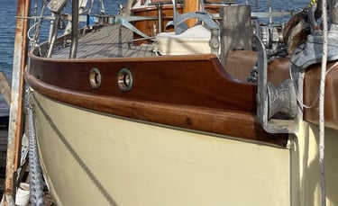 Harrison butler toe rail repair