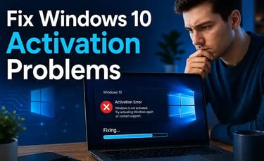 How to Fix Windows 10 Activation Problems