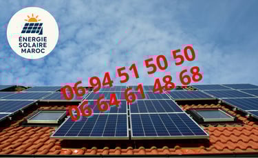 Energie Solaire Maroc
