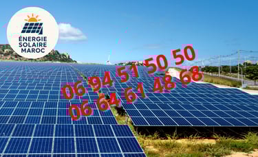 Énergie solaire maroc