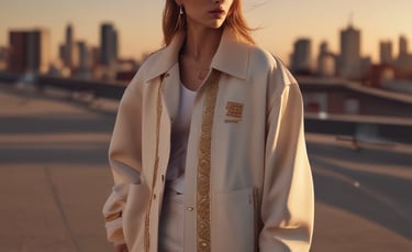 digital avatar sporting pixel drip boxy tee with glitch effects