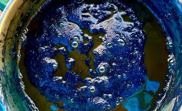 cuve indigo bleu teinture naturelle