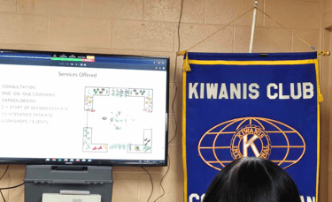 Your Dream Garden presentation at Kiwanis Club of Cosmopolitan Detroit