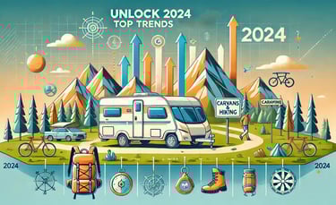 caravan and hiking trends